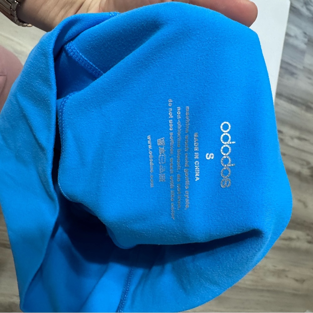 Sky Blue yoga shorts